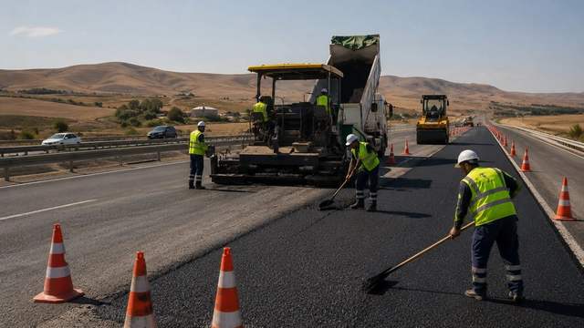 Sivas-Kayseri Yoluna Çıkacaklar Dikkat: Yol Çalışması Uyarısı