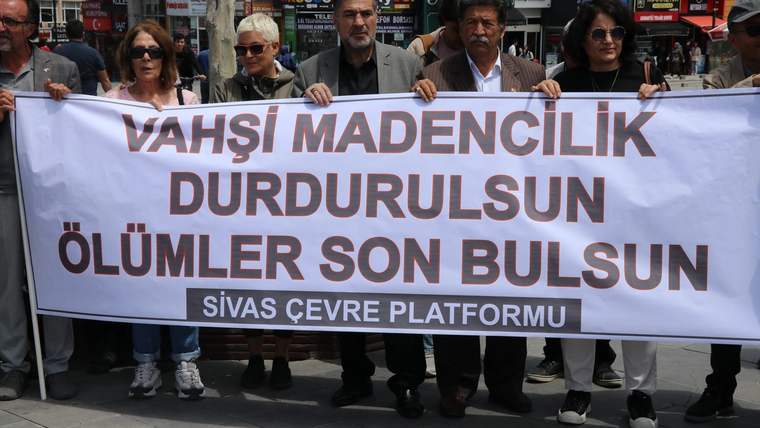 Sivas Maden Kazasında İhmaller Protestoyla Gündeme Taşındı