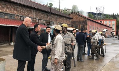 GMİS yönetimi madencilerle bayramlaştı - Birlik Haber Ajansı