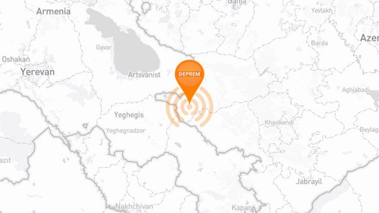 Iğdır'da Hissedilen Deprem