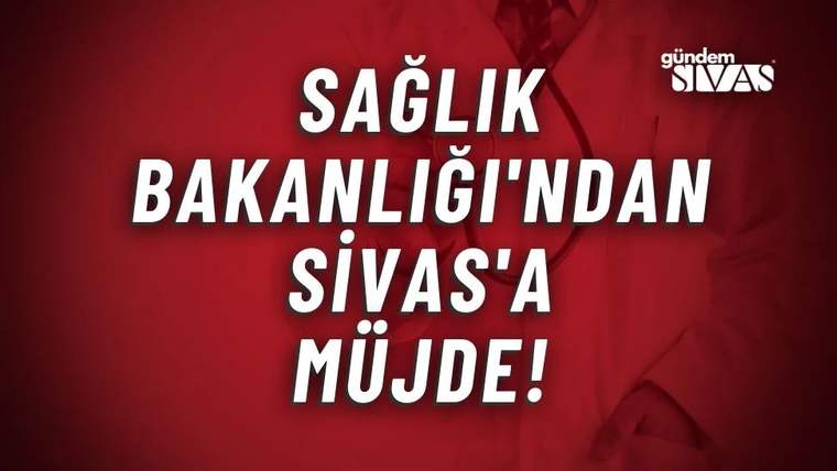 Kırmızı arka plan üzerinde büyük beyaz yazılar ve sağ üst köşede “gündem SİVAS” logosu bulunuyor.