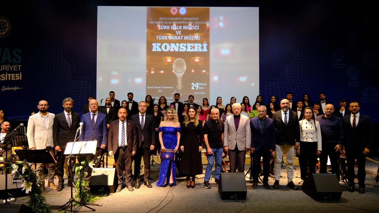 Sivas’ta Türk Müziği Konseri: Üniversite Öğrencilerinden Unutulmaz Gece