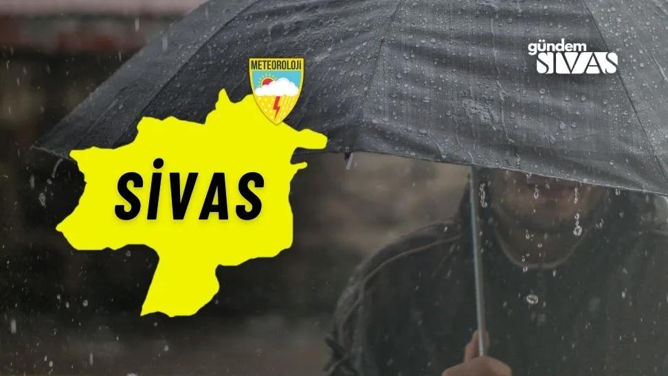 Meteoroloji'den Sivas'a Sarı Kod Uyarısı