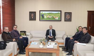 Sivas Belediye Başkan Yardımcıları, İl Tarım ve Orman Müdürü'nü Ziyaret Etti