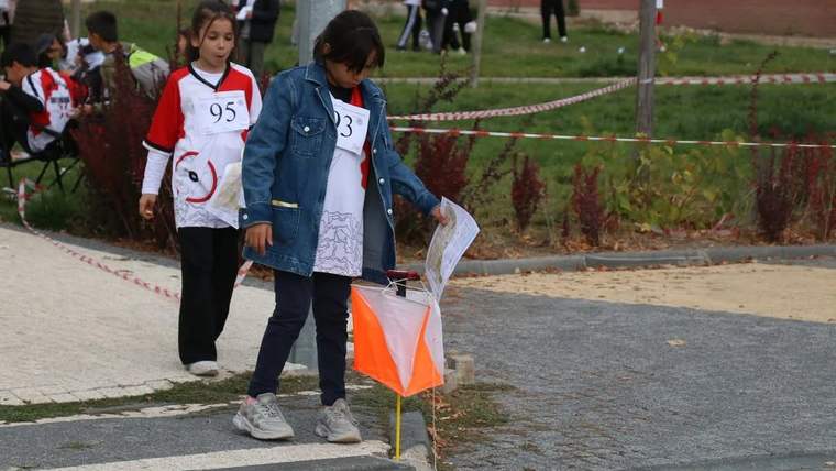 Sivas'ta Okul Sporları Oryantring İl Birinciliği Coşkusu