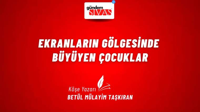 Kırmızı zeminli grafikte üstte “gündem SİVAS” logosu, ortada beyaz yazılar ve altta tüy simgesiyle yazar adı yer alıyor.