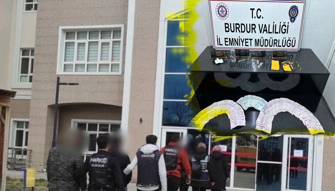 Burdur Emniyet Müdürlüğünden zehir tacirlerine darbe - Birlik Haber Ajansı