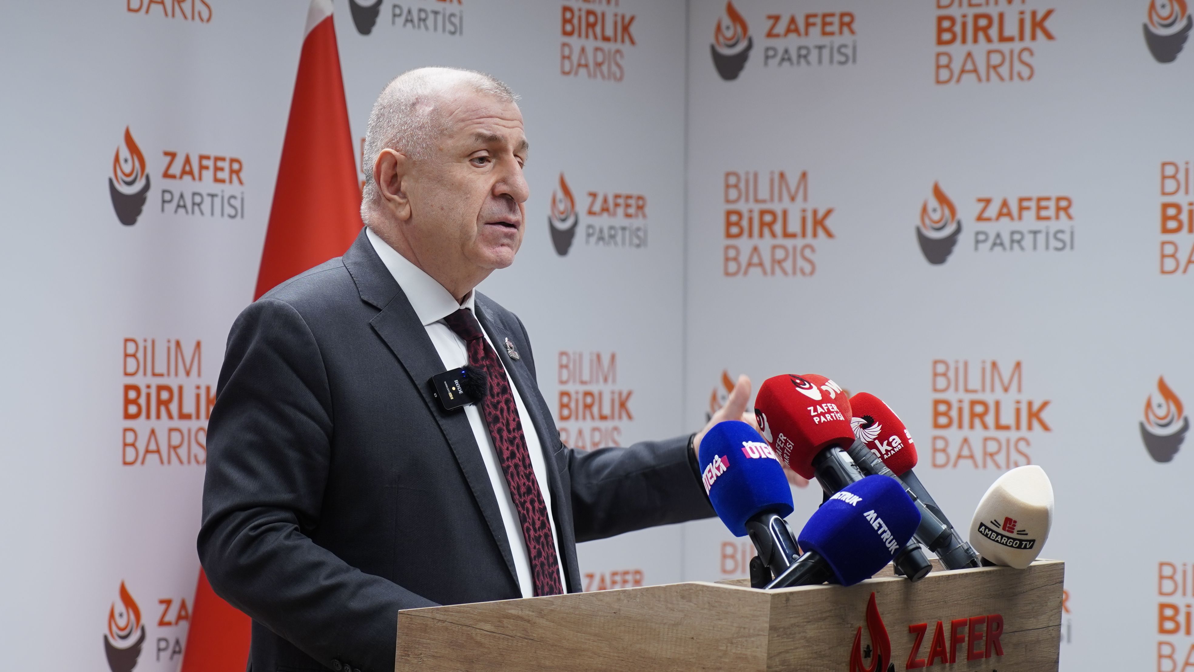 ÜMİT ÖZDAĞ, "CUMHUR-ÖCALAN İTTİFAKI HAYIRLI OLSUN"