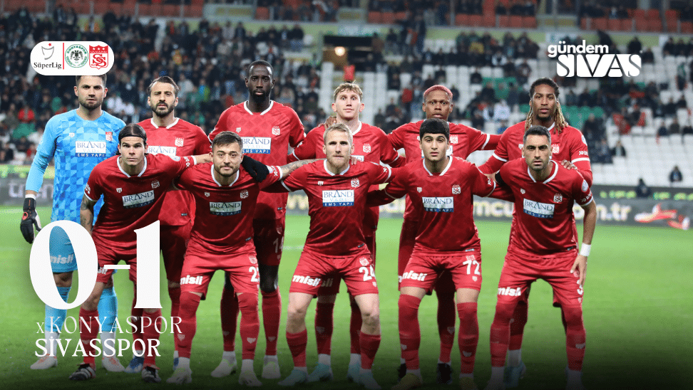 Sivasspor, Konya'dan 3 Puanla Dönüyor