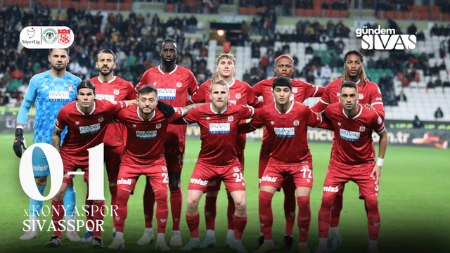 Sivasspor, Konya'dan 3 Puanla Dönüyor
