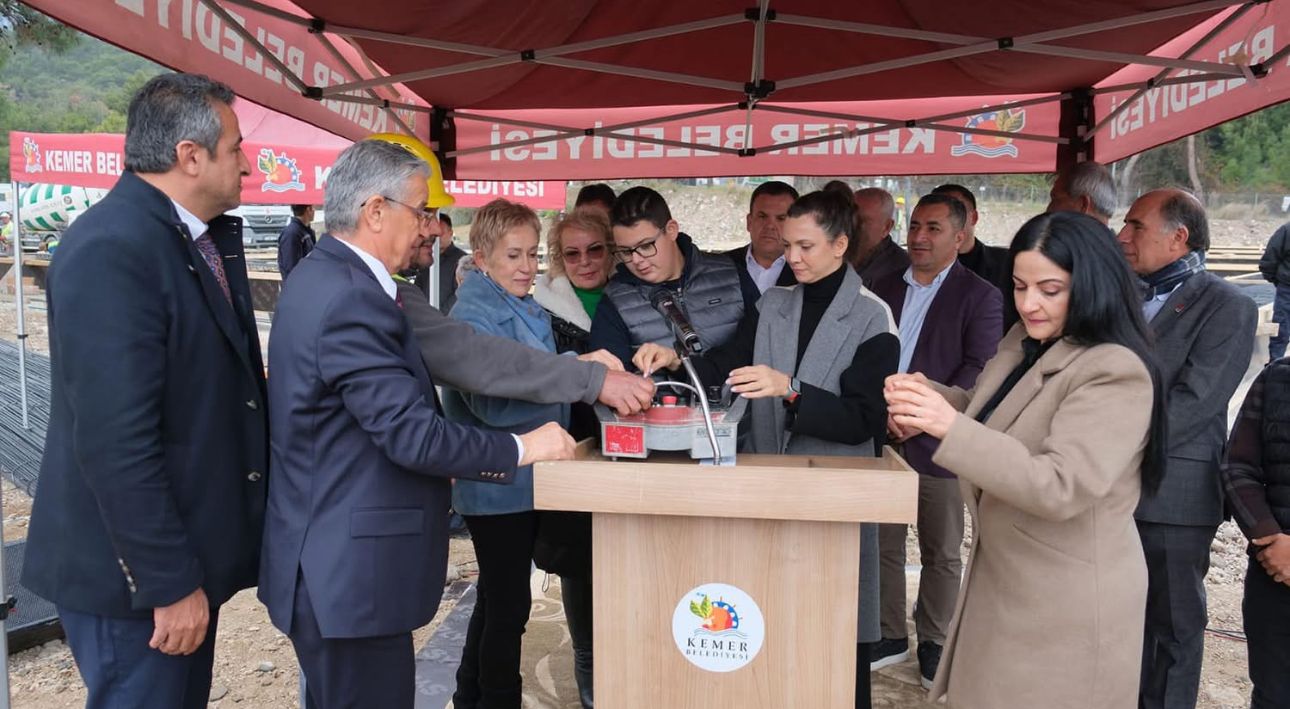Tekirova Kapalı Pazar Yeri’nin temeli atıldı - Birlik Haber Ajansı
