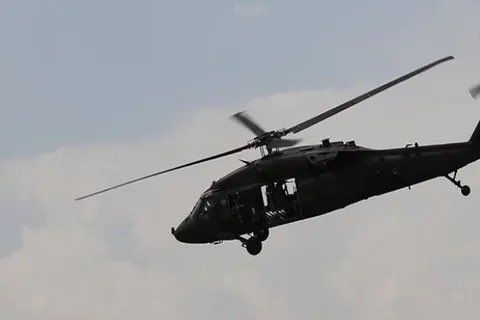Isparta'da askeri helikopter düştü