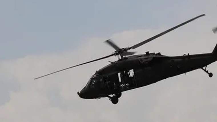 Isparta'da askeri helikopter düştü
