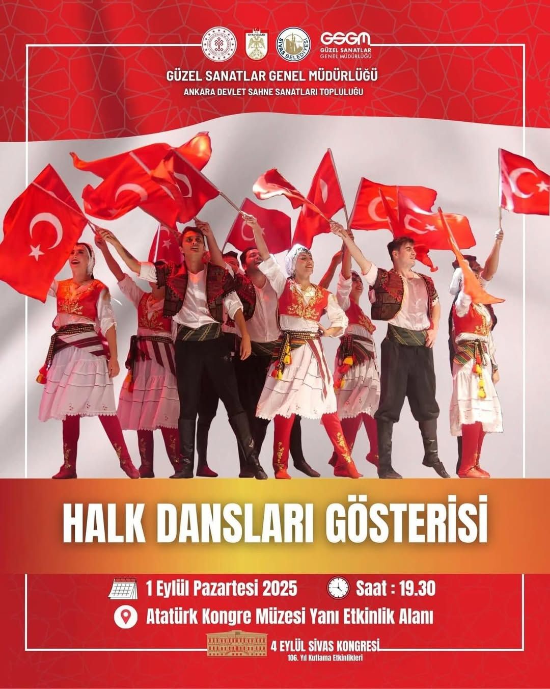 Sivas Kongresi'nin 106. Yılı Kutlamaları Başlıyor: Birlik ve Beraberlik Coşkusuyla Sivas'ta Buluşalım