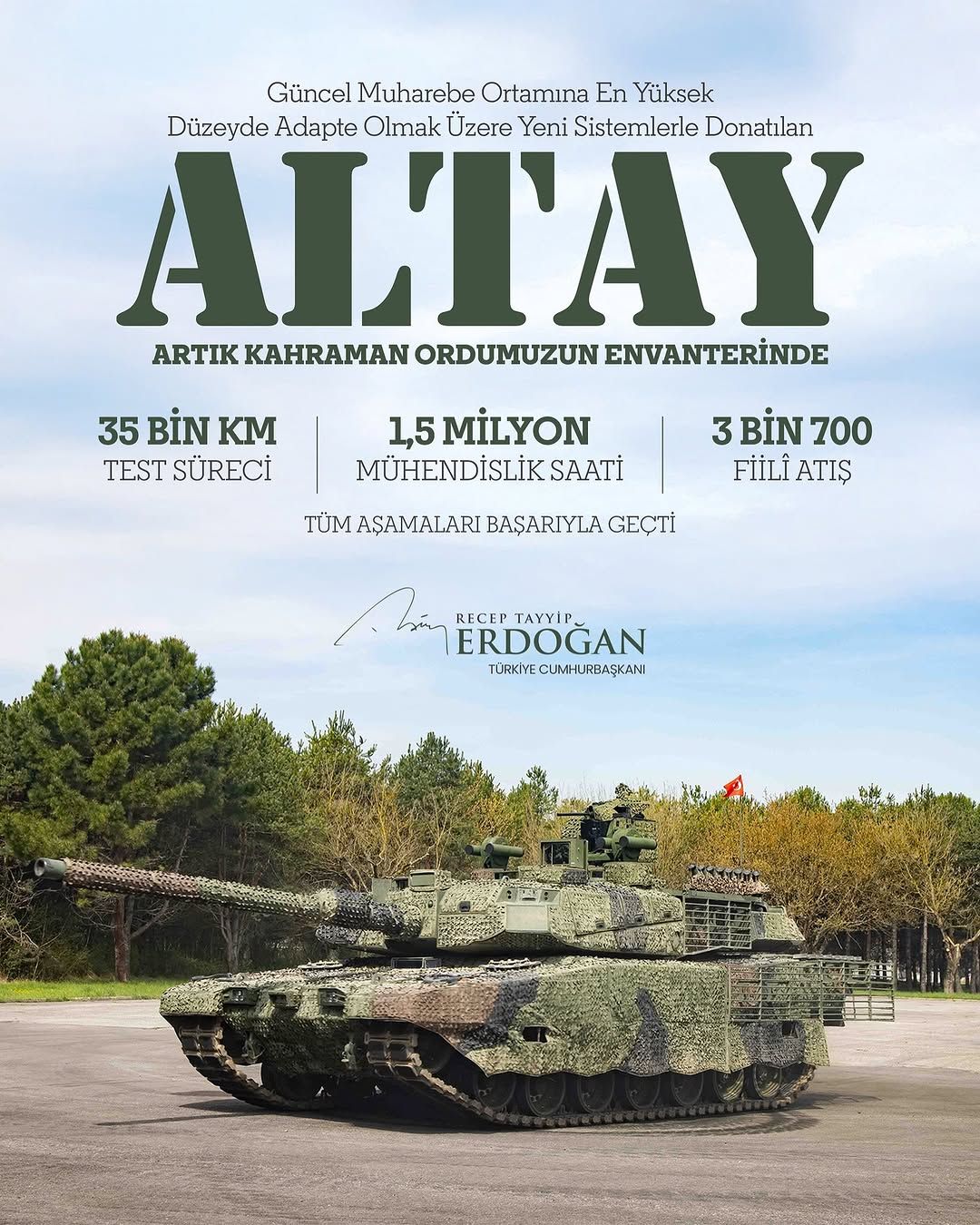 Yerli ve Milli Gücün Sembolü: BMC Ankara'da Yeni ALTAY Tankları Üretim Tesisi Açıldı