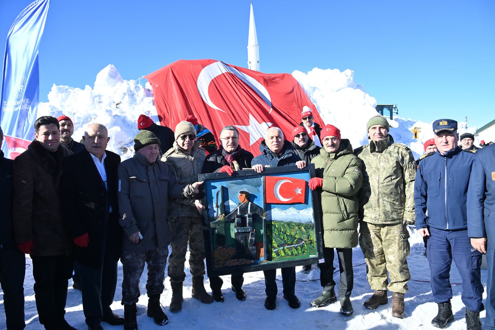 Sis Dağı'nda Sarıkamış şehitlerine vefa - Birlik Haber Ajansı
