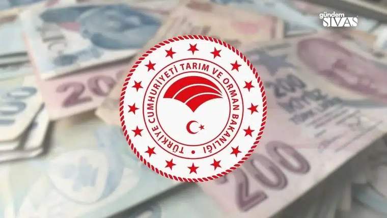 Türk Lirası banknotları üzerinde Türkiye Cumhuriyeti Tarım ve Orman Bakanlığı logosu.