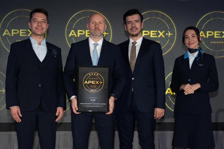 AJet 2. Kez Uluslararası Ödüle Layık Görüldü