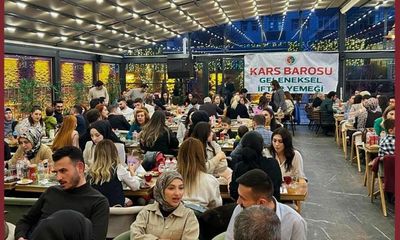 Kars Barosundan geleneksel iftar programı - Birlik Haber Ajansı