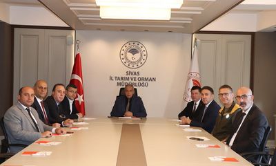 Sivas'ta Tarım ve Orman Alanında İstişare Toplantısı Gerçekleştirildi