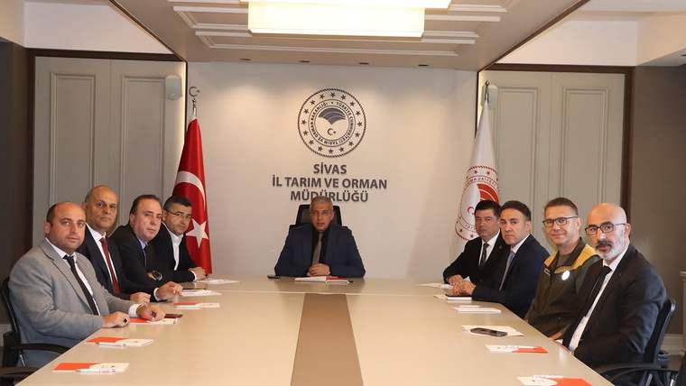 Sivas'ta Tarım ve Orman Alanında İstişare Toplantısı Gerçekleştirildi