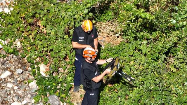 Su seviyesi düşünce Kelkit Çayı’nda arama yeniden başladı