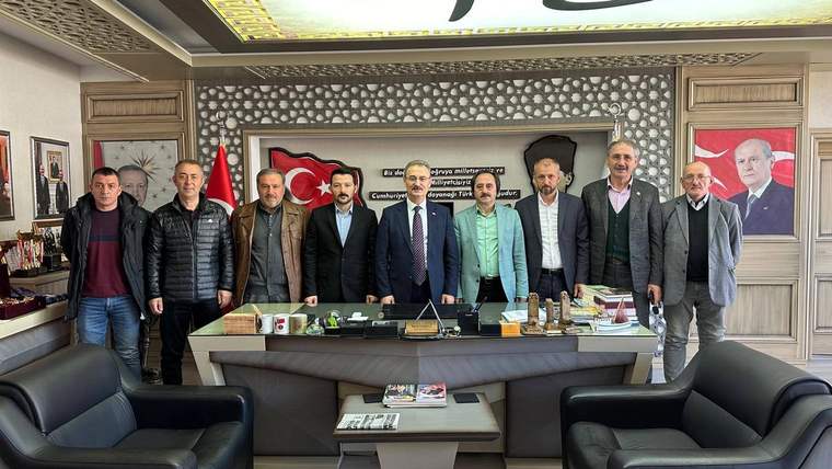 Refik Kurukız, ilçe yönetimiyle haftalık durum değerlendirmesinde bulundu - Birlik Haber Ajansı