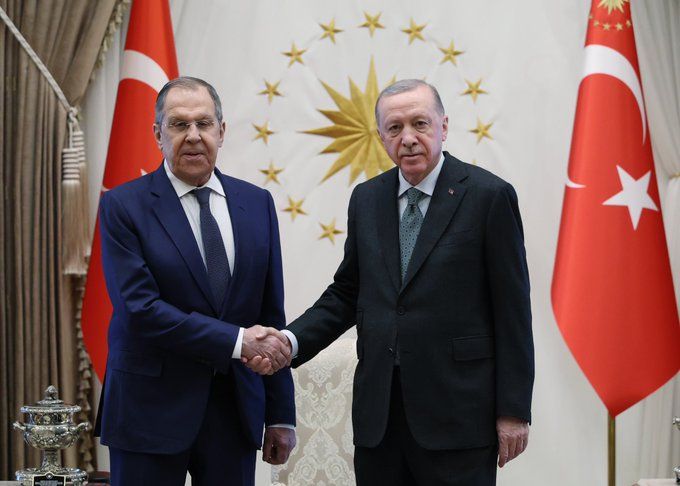 Cumhurbaşkanı Erdoğan, Rusya Dışişleri Bakanı Lavrov ile görüştü - Birlik Haber Ajansı
