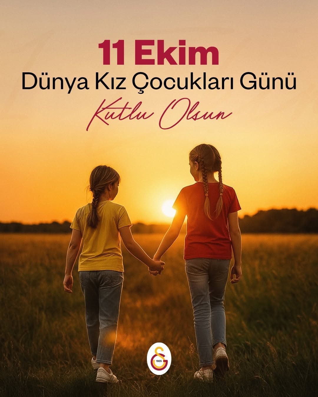 Galatasaray'dan 11 Ekim Dünya Kız Çocukları Günü Mesajı
