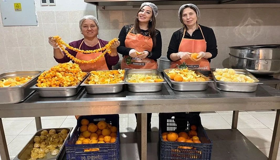 Antalya Muratpaşa'dan turunç reçeli - Birlik Haber Ajansı