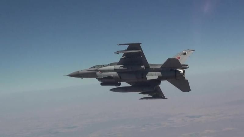 Irak'a hava harekatı: 5 terörist etkisiz