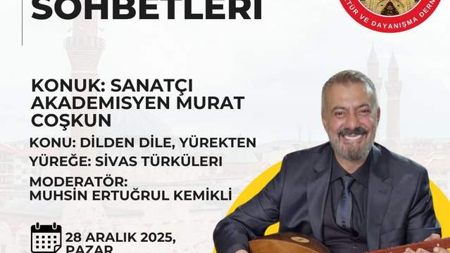 "Dilden Dile, Yürekten Yüreğe: Sivas Türküleri" Etkinliği Bursa'da Sanatseverlerle Buluşuyor