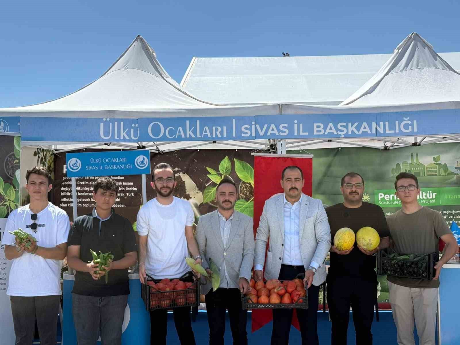 "Toprağın dili tarımdır" anlayışı Sivas fuarında anlatıldı