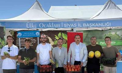 "Toprağın dili tarımdır" anlayışı Sivas fuarında anlatıldı