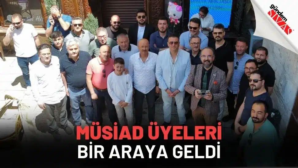 MÜSİAD Üyeleri Bayramlaşma Etkinliğinde Bir Araya Geldi
