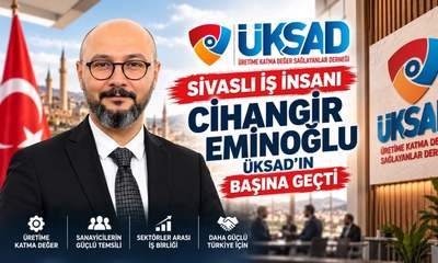 Sivaslı İş İnsanı Ankara'da ÜKSAD'ın Başında: Cihangir Eminoğlu