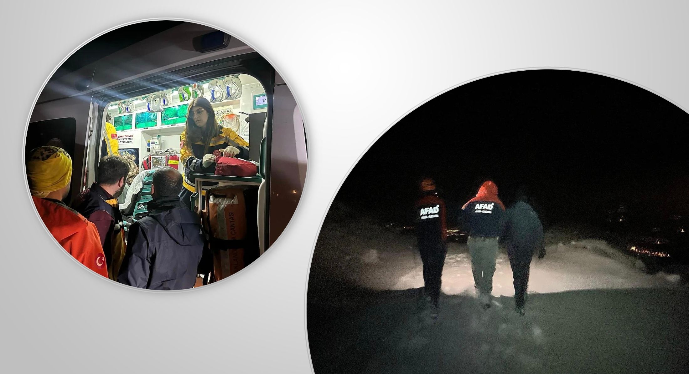 Ağrı Dağı’nda mahsur kaldı, AFAD ekipleri kurtardı! - Birlik Haber Ajansı