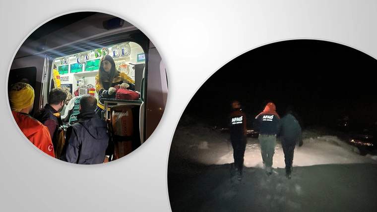 Ağrı Dağı’nda mahsur kaldı, AFAD ekipleri kurtardı! - Birlik Haber Ajansı