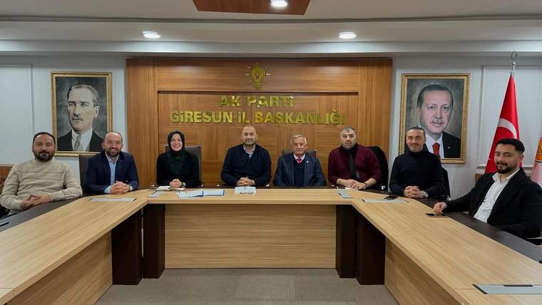 AK Parti Giresun Merkez İlçe Yönetimi görev bölümü yaptı - Birlik Haber Ajansı