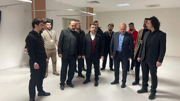 AK Parti Kars Milletvekili Adem Çalkın, Harakani Hastanesinde incelemelerde bulundu - Birlik Haber Ajansı