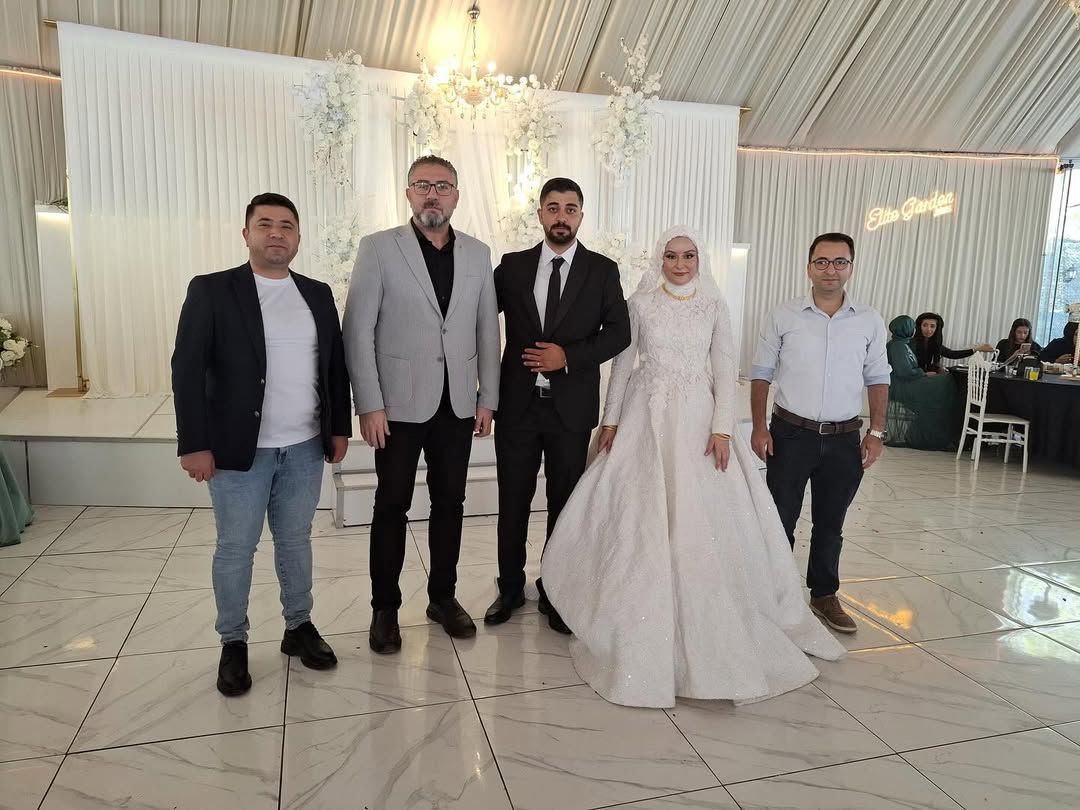 Sivas Aile ve Sosyal Hizmetler İl Müdürlüğü Yöneticileri Tokat'taki Düğün Töreninde