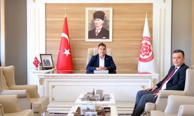 BİK Malatya Müdürü, Sivas Cumhuriyet Üniversitesi Rektörünü Ziyaret Etti