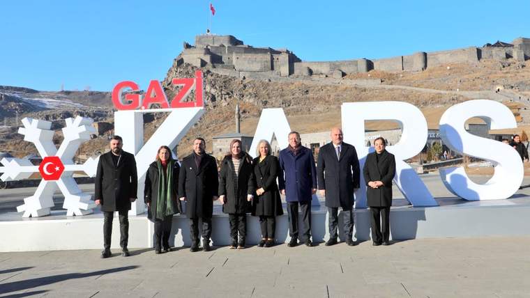 Aile ve Sosyal Hizmetler Bakanı Mahinur Göktaş, Kars'ta - Birlik Haber Ajansı