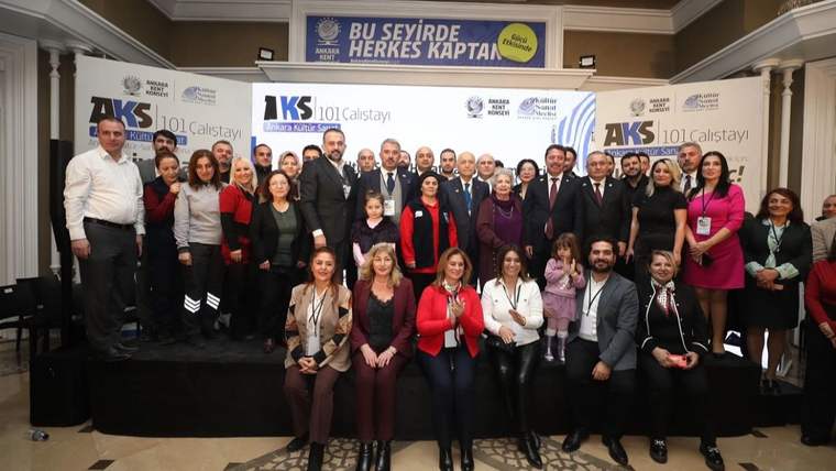 AKS:101 Çalıştayı'nda ilçe belediye başkanları Ankara'nın kültür sanat faaliyetlerini konuştu - Birlik Haber Ajansı