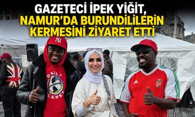 Gazeteci İpek Yiğit, Namur'da Burundili Toplulukla Bir Araya Geldi