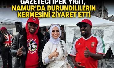 Gazeteci İpek Yiğit, Namur'da Burundili Toplulukla Bir Araya Geldi