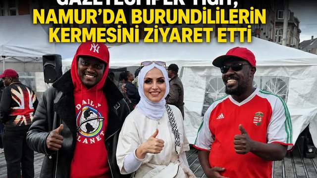 Gazeteci İpek Yiğit, Namur'da Burundili Toplulukla Bir Araya Geldi