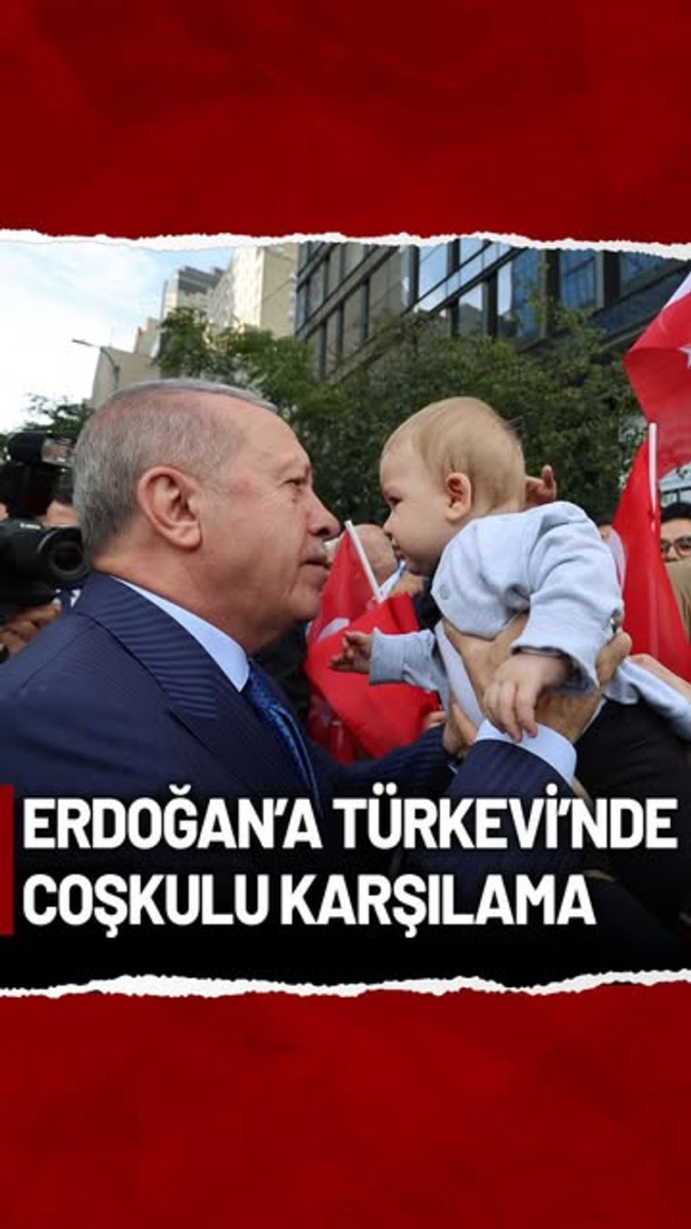 Cumhurbaşkanı Erdoğan New York'ta Coşkuyla Karşılandı