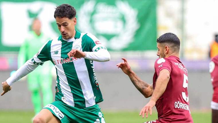 Hatayspor, Konyaspor'dan puanı son anları kurtardı