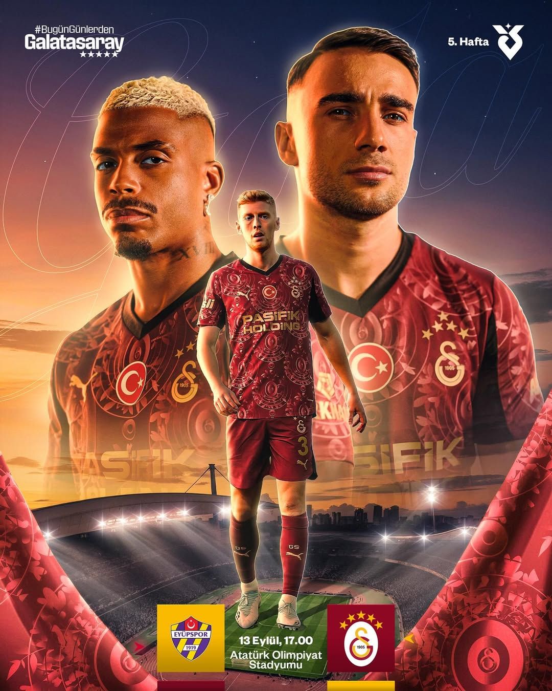 Galatasaray, Eyüpspor'u Atatürk Olimpiyat Stadı'nda Yenmeye Hazırlanıyor!